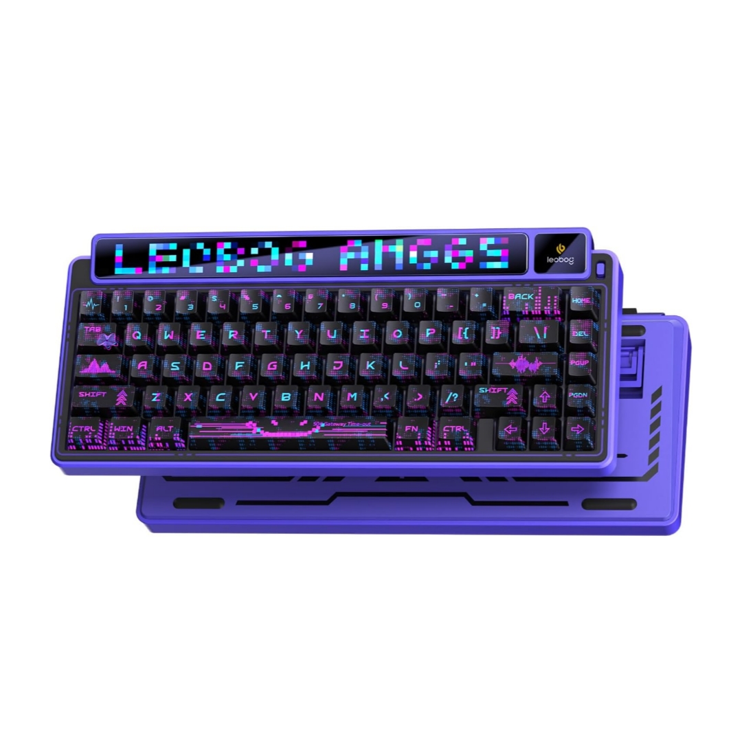 LEOBOG AMG65 Gasket Mechanical Keyboard Cyberpunk Edition - Image 2