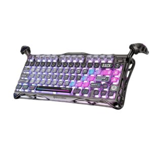 GravaStar Mercury K1 Pro Wireless Gaming Keyboard, Handcrafted Aluminum Alloy Mechanical Keyboard