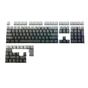 New Topographic Keycaps 4.0 Version Shine Through PBT Cherry Profile Side Print Backlit for MX Gamer Mechanical Keyboard