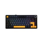 AULA F75 75% Gasket Wireless Mechanical Keyboard Black