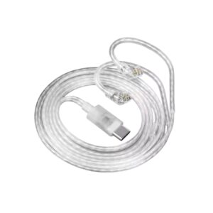 KZ OFC Earphones Type-c 2PIN Cables Silver Plated Upgrade Cable Headphones With MIc