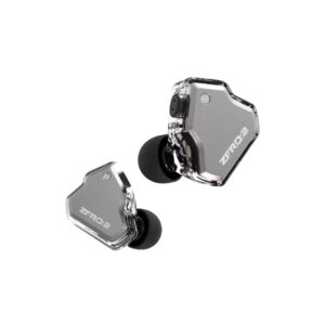 7Hz x Crinacle Zero 2 Dynamic Driver IEM – 3.5mm With Mic Silver